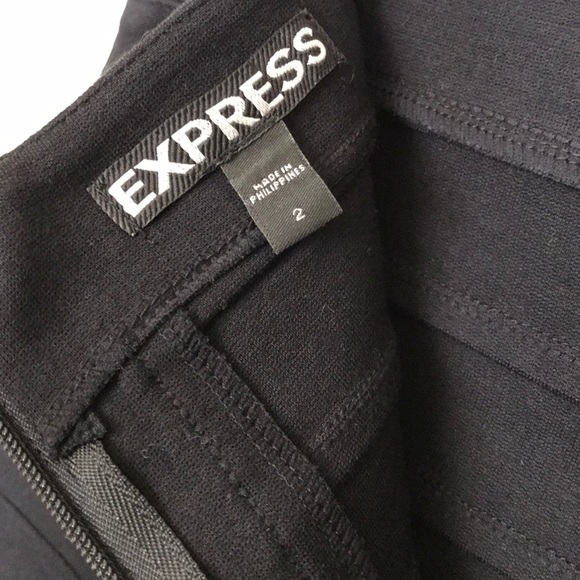 EXPRESS HIGH WAIST BANDAGE SKIRT 2 - Picture 6 of 7